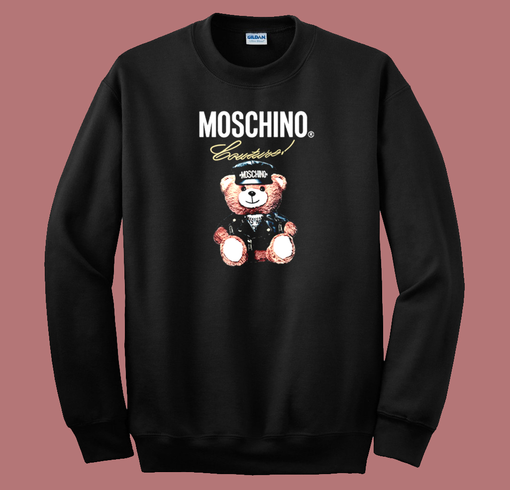 Moschino Teddy Bear organic cotton sweatshirt