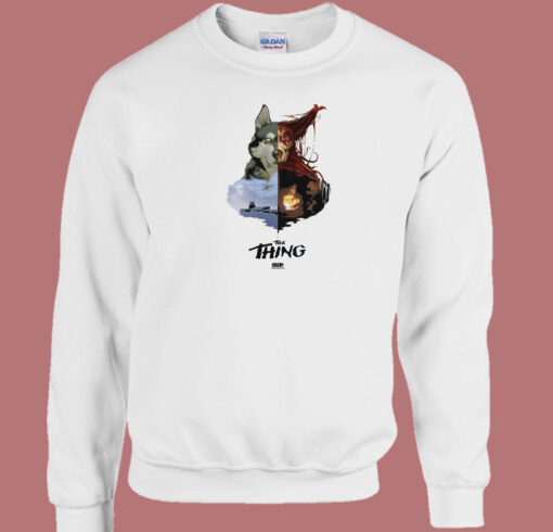 Movie The Thing Horror 80s Sweatshirt