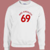 Mrs Grealish 69 Funny  80s Sweatshirt