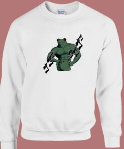 Muscle Frog Jojo’s Bizare Sweatshirt 1 Muscle Frog Jojo's Bizare Sweatshirt 2