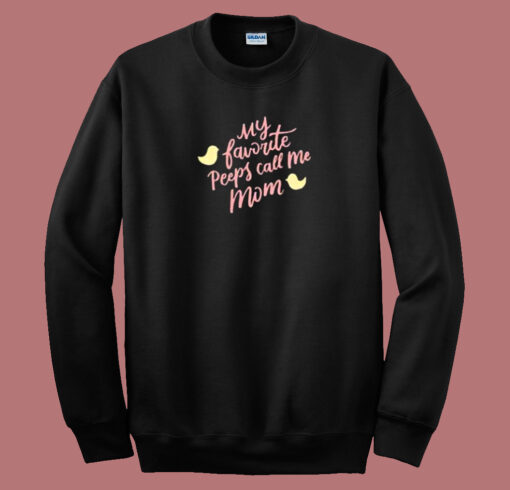 My Favorite Peeps 80s Sweatshirt