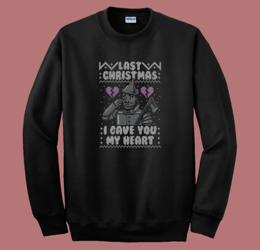 My Last Christmas 80s Sweatshirt