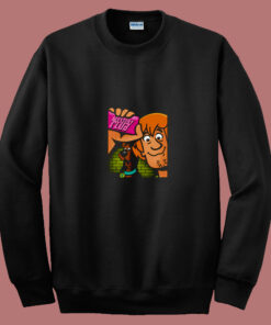 Mystery Club Scooby Doo X Shaggy 80s Sweatshirt Mystery Club Scooby Doo X Shaggy 80s Sweatshirt