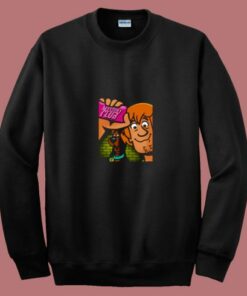 Mystery Club Scooby Doo X Shaggy 80s Sweatshirt