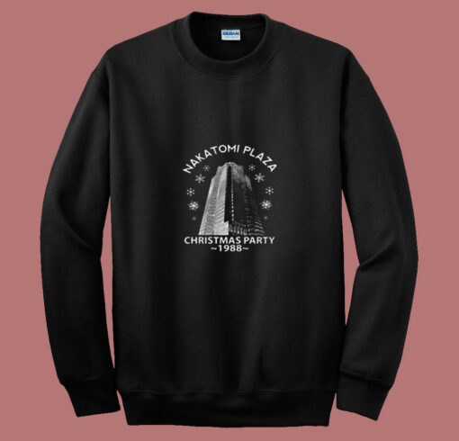 Nakatomi Plaza Christmas Party 1988 80s Sweatshirt