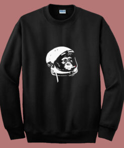 Nasa Monkey Smoking Astronaut Space 80s Sweatshirt Nasa Monkey Smoking Astronaut Space 80s Sweatshirt