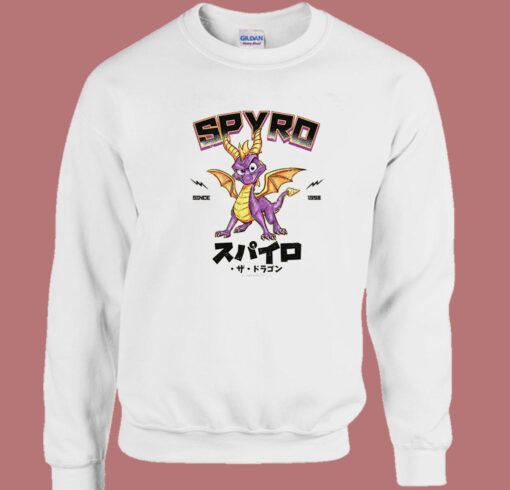 Natural Spyro The Dragon Sweatshirt