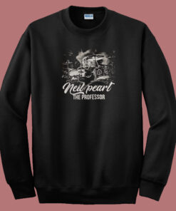 Neil Peart The Musician 80s Sweatshirt Neil Peart The Musician 80s Sweatshirt