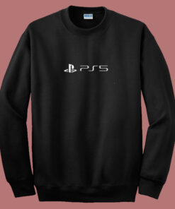 New Logo Playstation 5 80s Sweatshirt New Logo Playstation 5 80s Sweatshirt