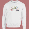 Nice Love To All Pride 80s Sweatshirt
