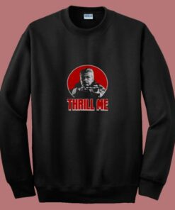 Night Of The Creeps Thrill Me Zombie Sci Fi Horror Film Alien 80s Sweatshirt