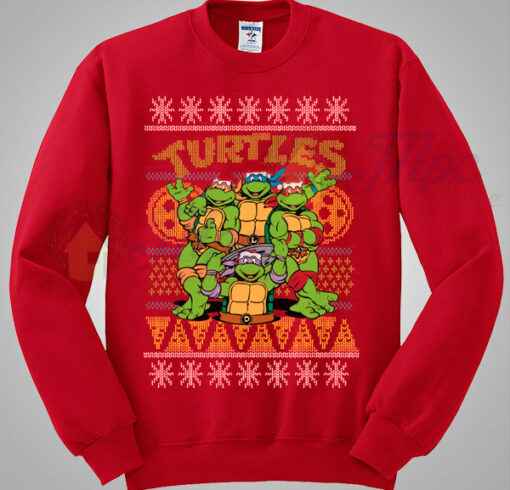 Ninja Turtles TMNT Christmas Sweater