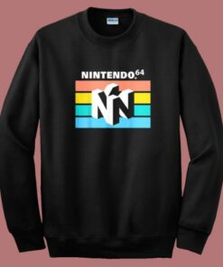 Nintendo 64 Classic Striped Sweatshirt