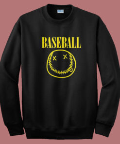 Nirvana Baseball Parody Sweatshirt Nirvana Baseball Parody Sweatshirt