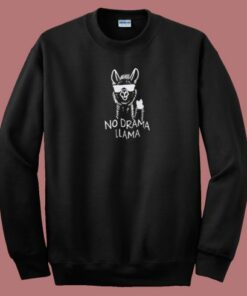No Drama Llama 80s Sweatshirt
