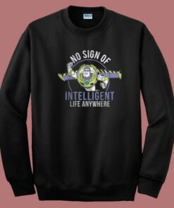 No Sign Of Intelligent 80s Sweatshirt