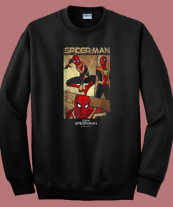 No Way Home Spider Man Panel 80s Sweatshirt No Way Home Spider Man Panel 80s Sweatshirt
