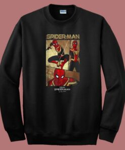 No Way Home Spider Man Panel 80s Sweatshirt