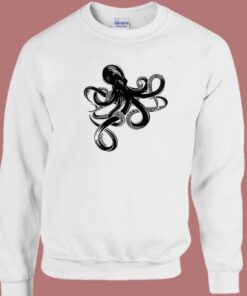 Octopus Cruise Ship Graphic Sweatshirt 1 Octopus Cruise Ship Graphic Sweatshirt 2