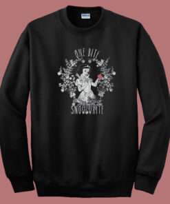 One Bite Snow White 80s Sweatshirt One Bite Snow White 80s Sweatshirt
