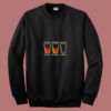 Optimist Pessimist Realist Alcohol 80s Sweatshirt