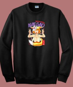 Otaku Ahegao Waifu 80s Sweatshirt