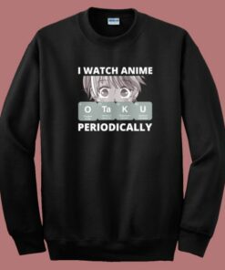 Otaku Anime Periodic 80s Sweatshirt
