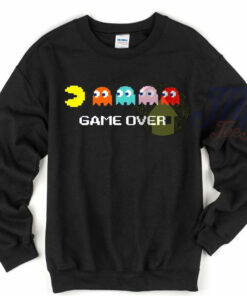 Pac Man Game Over Sweatshirt Pac Man Game Over Sweatshirt