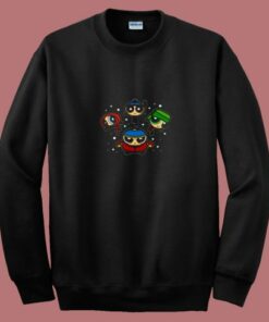 Park Boys South Park X The Powerpuff Girls 80s Sweatshirt
