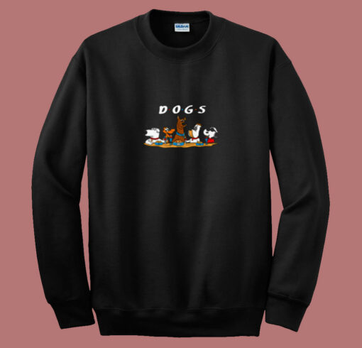 Parody Scooby Doo Snoopy Pluto Friends 80s Sweatshirt