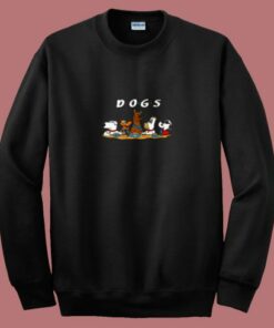 Parody Scooby Doo Snoopy Pluto Friends 80s Sweatshirt
