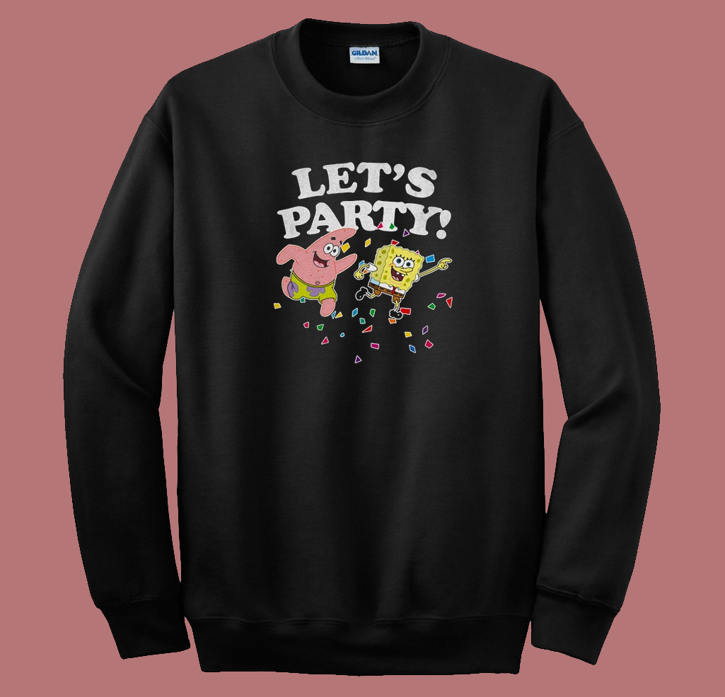 Patrick Star Birthday 80s Sweatshirt Patrick Star Birthday 80s Sweatshirt