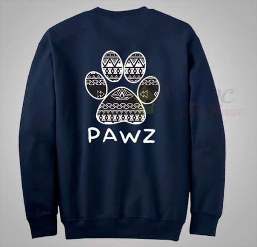 Pawz Save The Dog Aztec Pattern Sweatshirt Pawz Save The Dog Aztec Pattern Sweatshirt