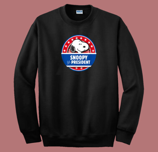 Peanuts Snoopy For President 80s Sweatshirt