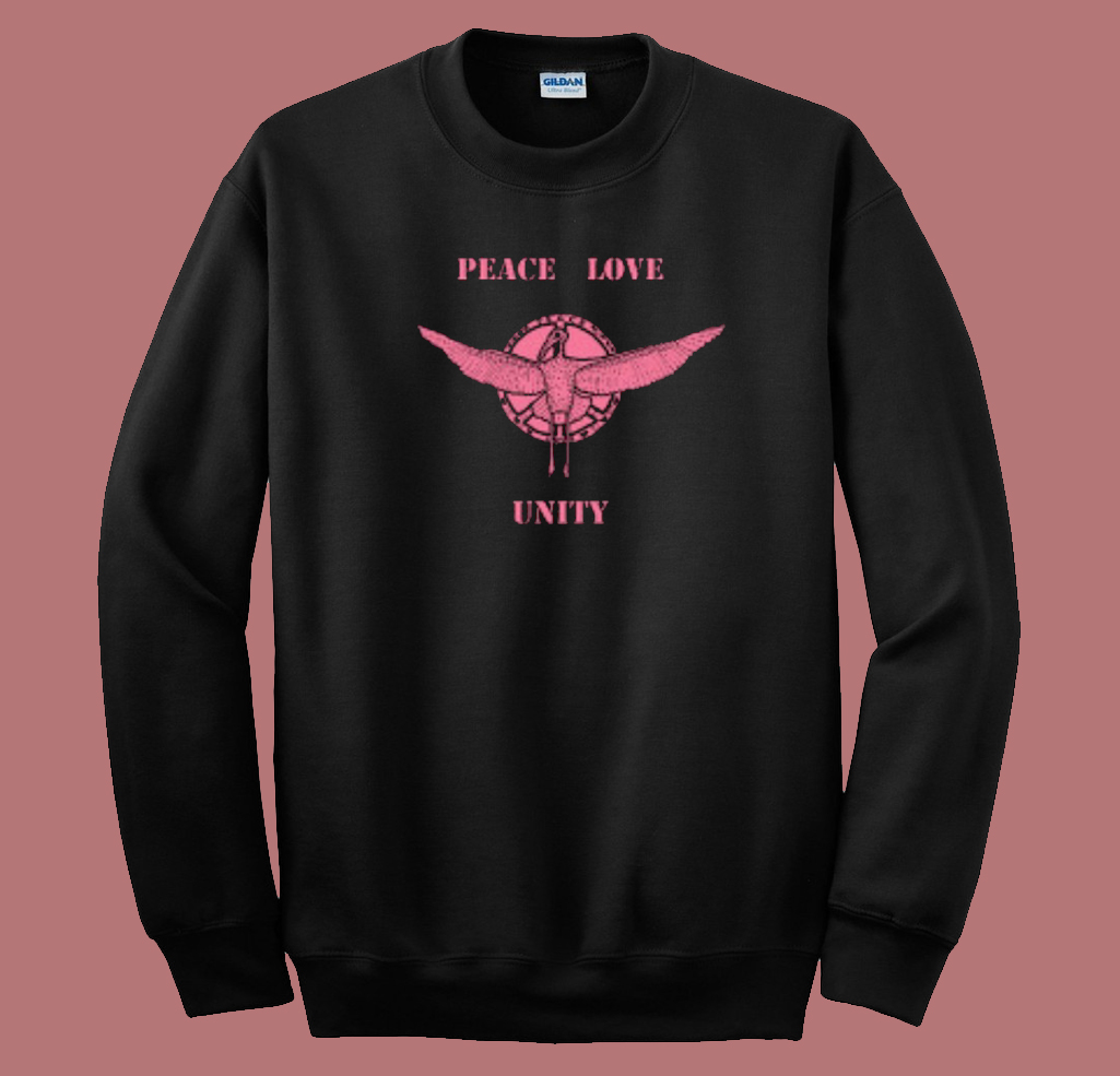 Pelican Peace Love Unity 80s Sweatshirt Pelican Peace Love Unity 80s Sweatshirt