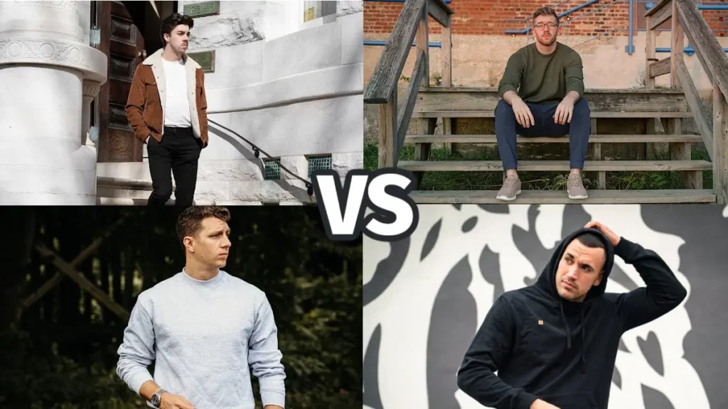 Decoding Comfort: Sweatshirt Vs Jacket - Choosing The Right Outerwear For Every Occasion 1 sweatshirt vs jacket