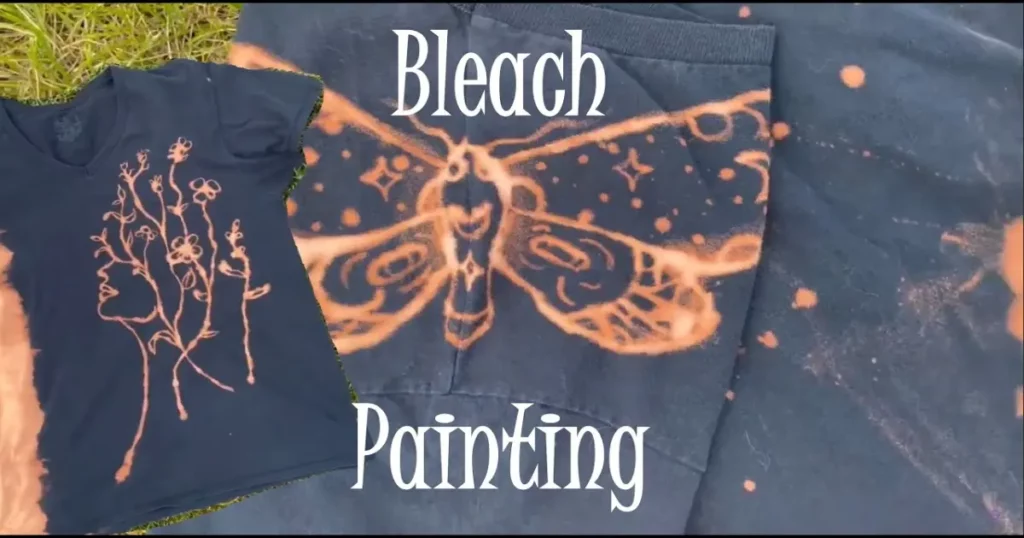How To Bleach Paint A Shirt: Creative DIY Techniques 1 how to bleach paint a shirt