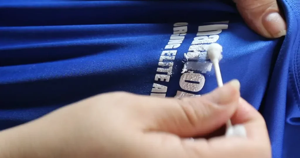 remove screen printing from shirt