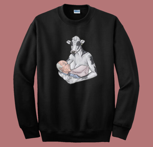 PETA Drinking Cows Milk Sweatshirt