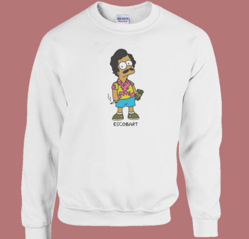 Pablo Escobart Simpsons Sweatshirt On Sale