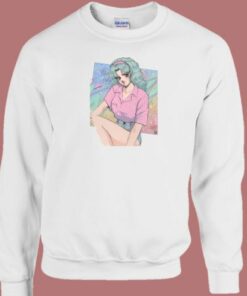 Pastel Dream Michiru 80s Sweatshirt Pastel Dream Michiru 80s Sweatshirt