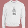 Peace Halloween Skeleton Sweatshirt