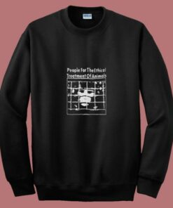People For The Ethical Treatment Of Animals 80s Sweatshirt 2