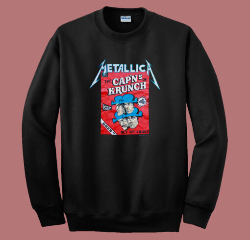 Pete Metallica The Cap’ns Of Krunch Sweatshirt