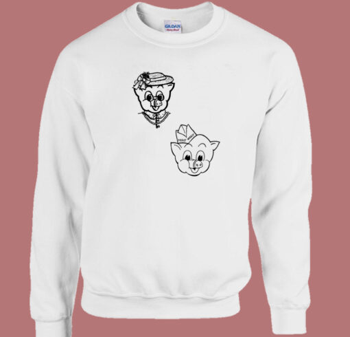 Piggly Wiggly Couple Sweatshirt