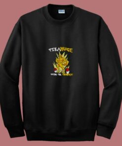 Pikahuge Bring The Thunder Awesome Gym 80s Sweatshirt Pikahuge Bring The Thunder Awesome Gym 80s Sweatshirt