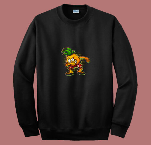 Pineapple Dab 80s Sweatshirt