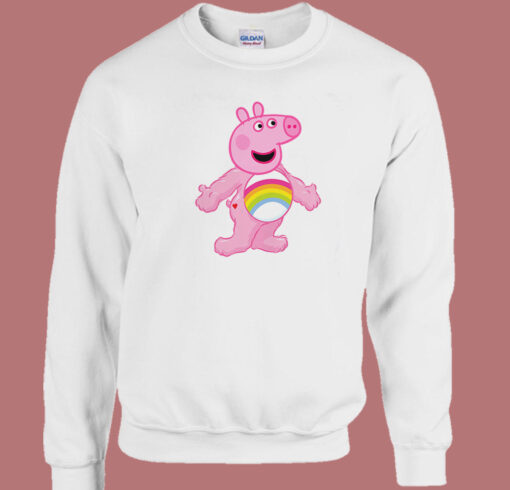 Pink Bear Peppa Pig Sweatshirt