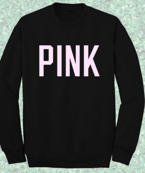 Pink Crewneck Sweatshirt