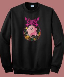 Pink Ghost Kirby Sweatshirt Pink Ghost Kirby Sweatshirt